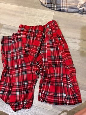 Red Plaid Pajama Pants - Soft Holiday Lounge Wear